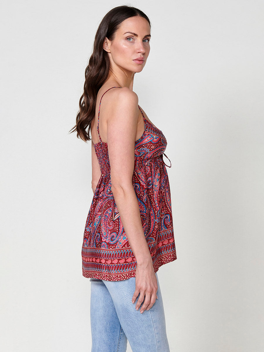 Blusa Mujer Tirantes Estampado Tropical – Koroshi 2512BL97