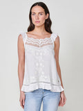 Blusa Mujer Tirantes Estampado Metalizado – Koroshi Negra