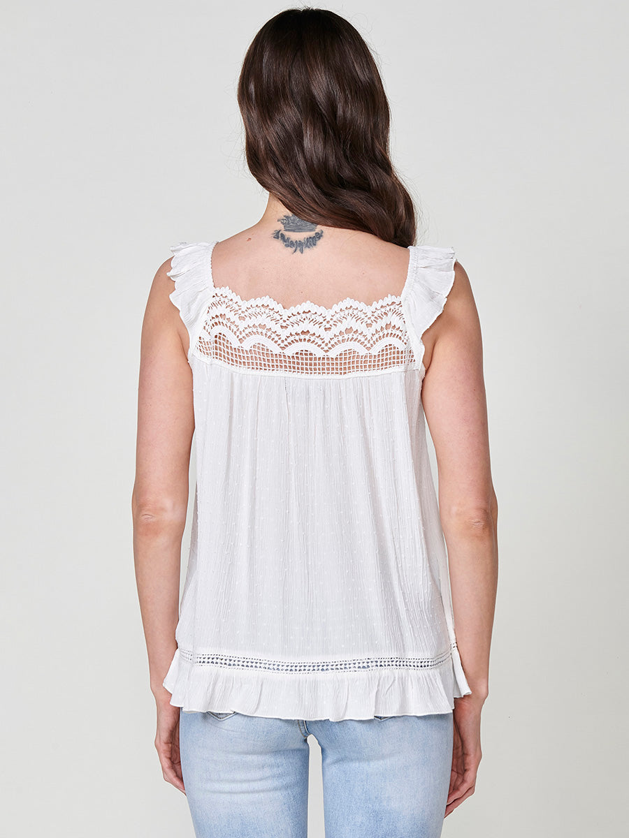 Blusa Mujer Tirantes Estampado Metalizado – Koroshi Negra