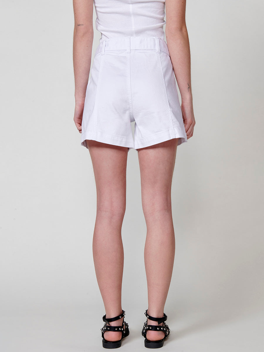 Short vaquero Mujer con cinturón de hebilla – Koroshi 2512PS55
