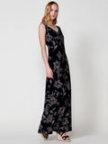 Vestido Mujer largo de tirantes estampado tropical – Koroshi 2512VS32