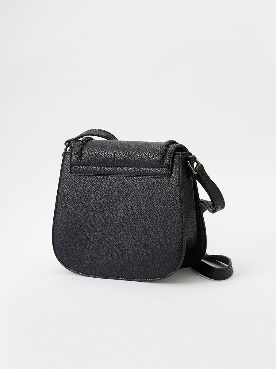 Bolso Mujer bandolera efecto piel con borla – Koroshi negro