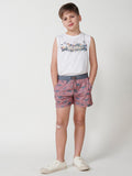 Bañador Niño Tipo Short Dinosaurios – Koroshi Kaki