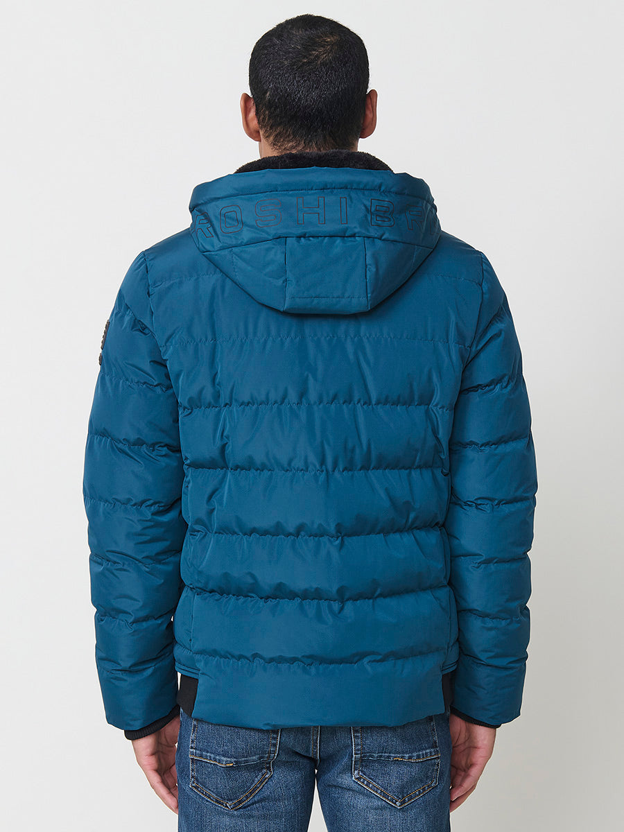 Chaqueta Acolchada Hombre con Capucha – Koroshi 2521JA56