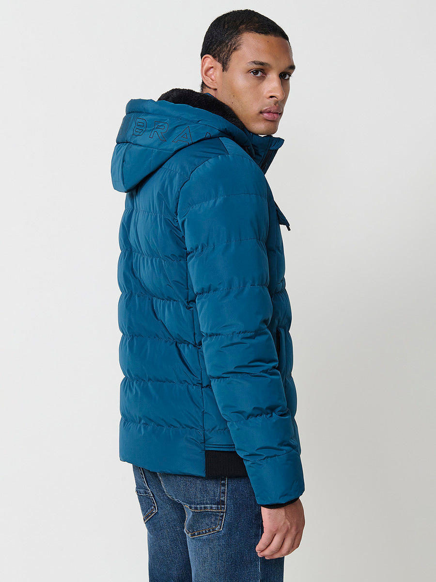 Chaqueta Acolchada Hombre con Capucha – Koroshi 2521JA56