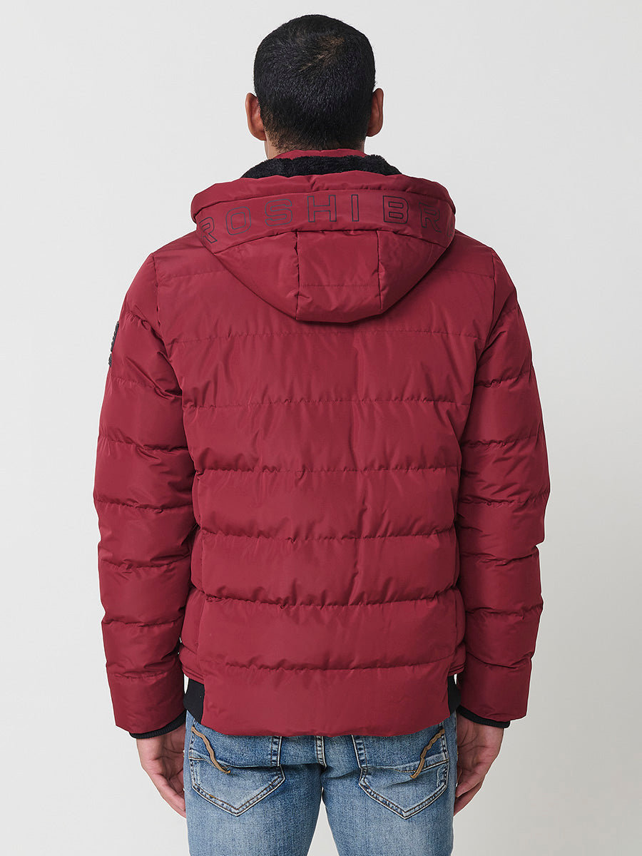 Chaqueta Acolchada Hombre con Capucha – Koroshi 2521JA56