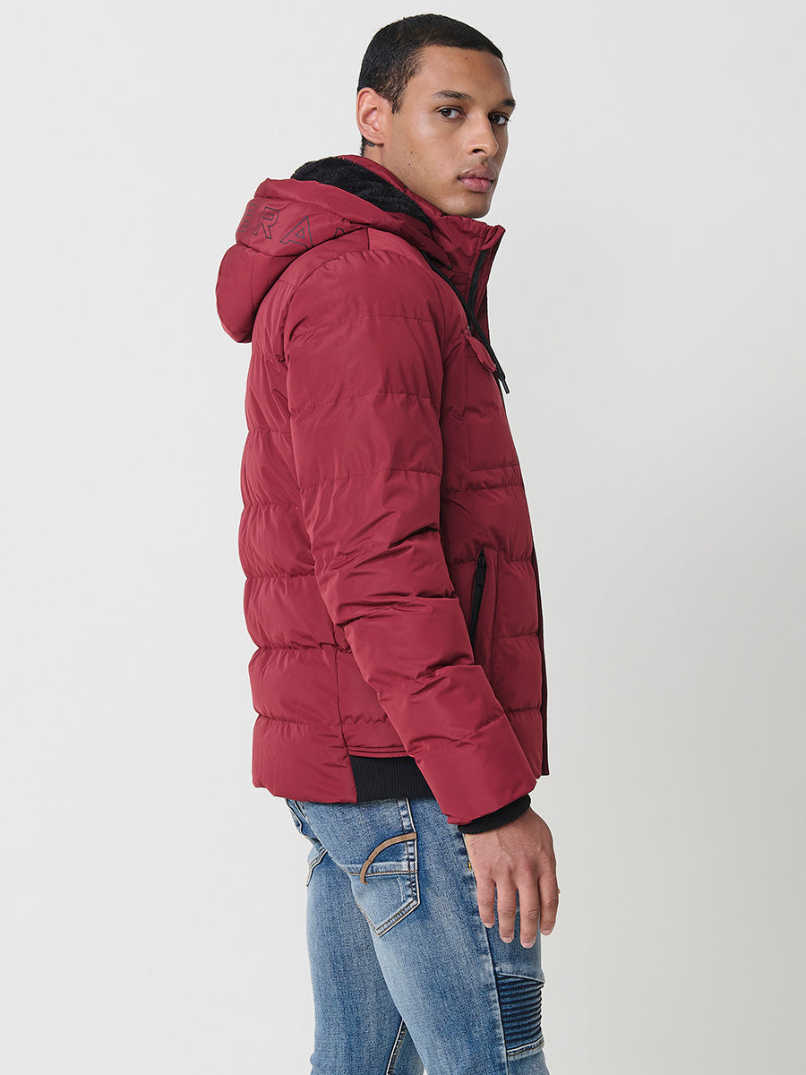 Chaqueta Acolchada Hombre con Capucha – Koroshi 2521JA56