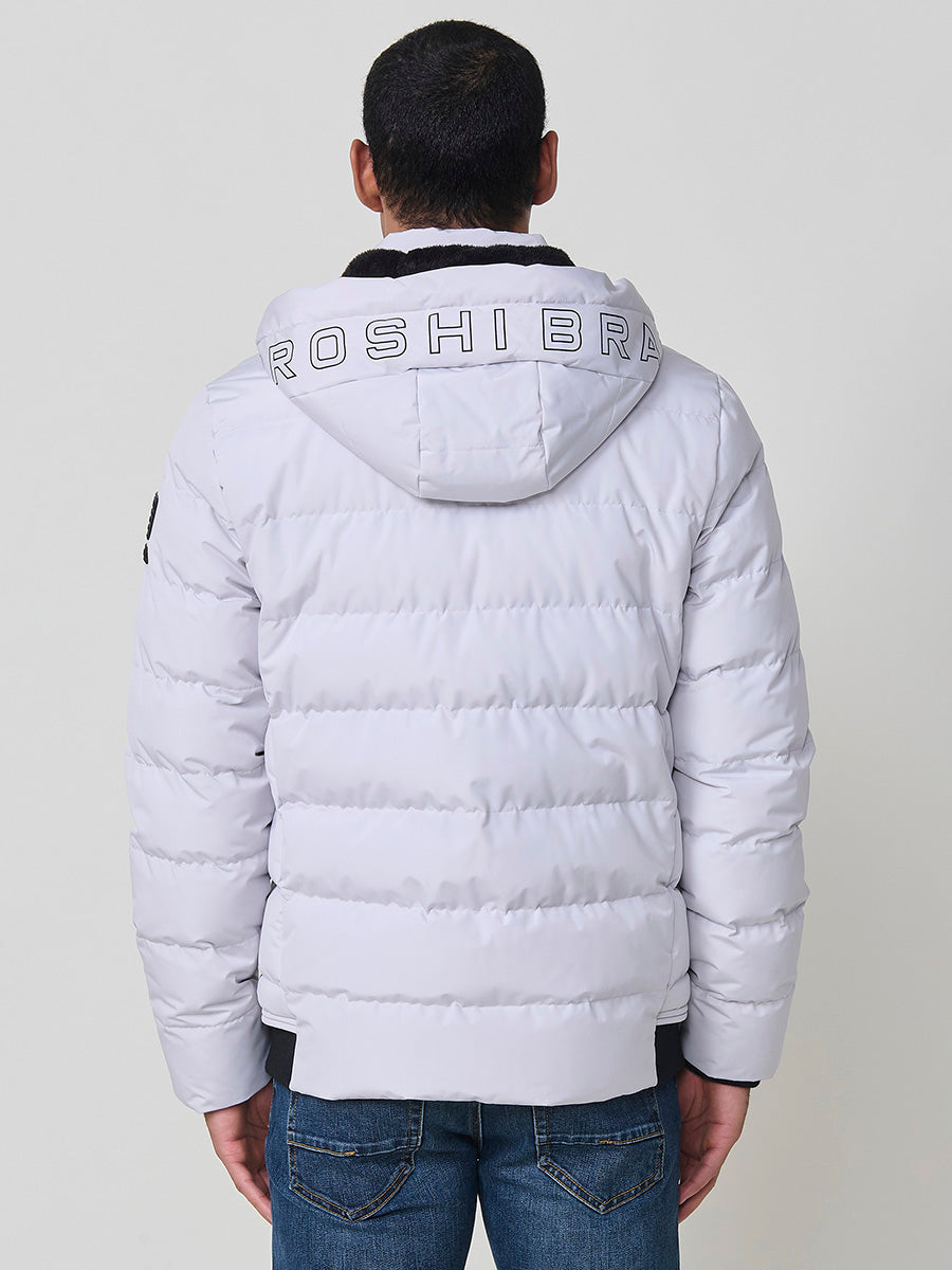 Chaqueta Acolchada Hombre con Capucha – Koroshi 2521JA56