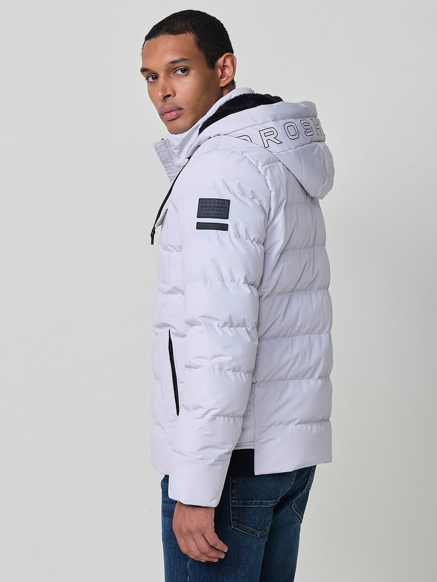 Chaqueta Acolchada Hombre con Capucha – Koroshi 2521JA56