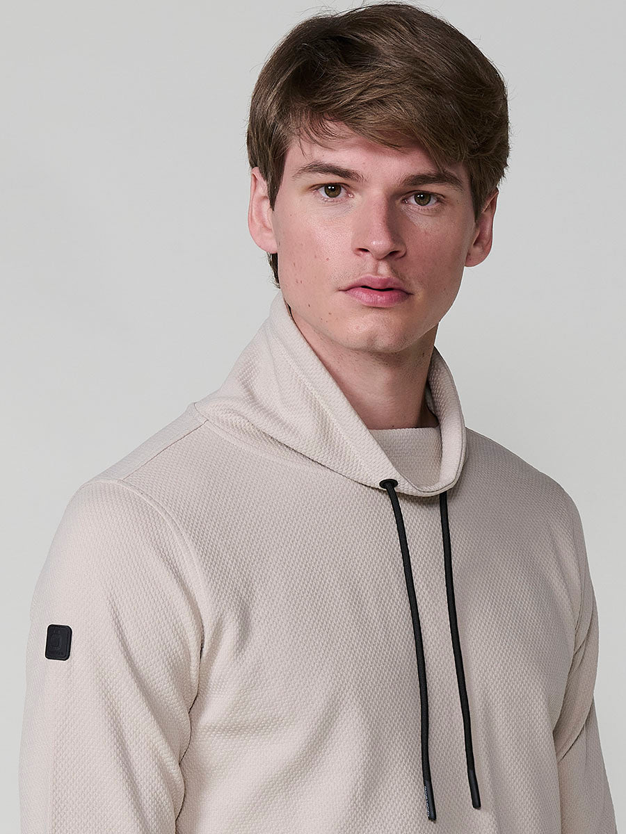 Sudadera Hombre Cuello Alto con Cordón Ajustable – Koroshi 2521SU32