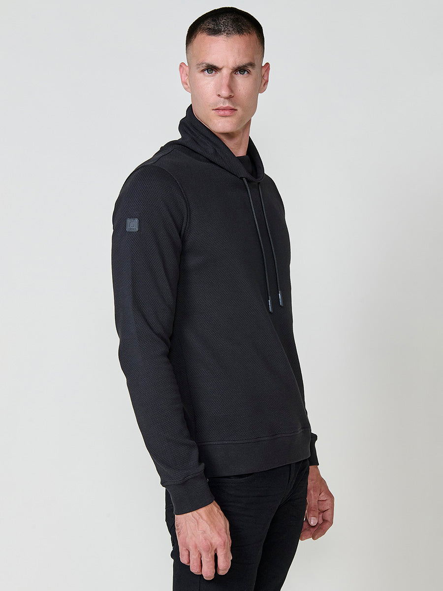 Sudadera Hombre Cuello Alto con Cordón Ajustable – Koroshi 2521SU32