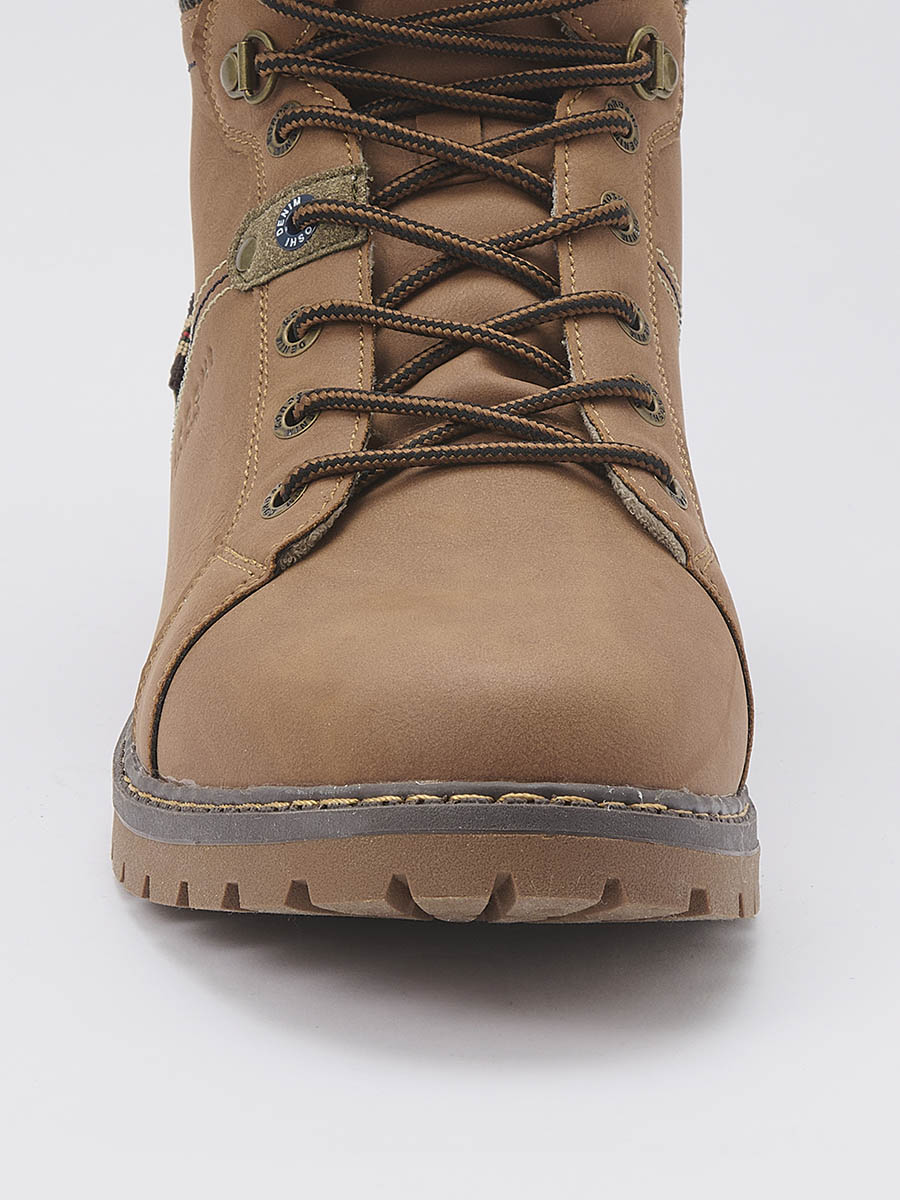 Bota de Montaña Hombre Caña Alta con Cordones Marrón – Koroshi 2521XC05