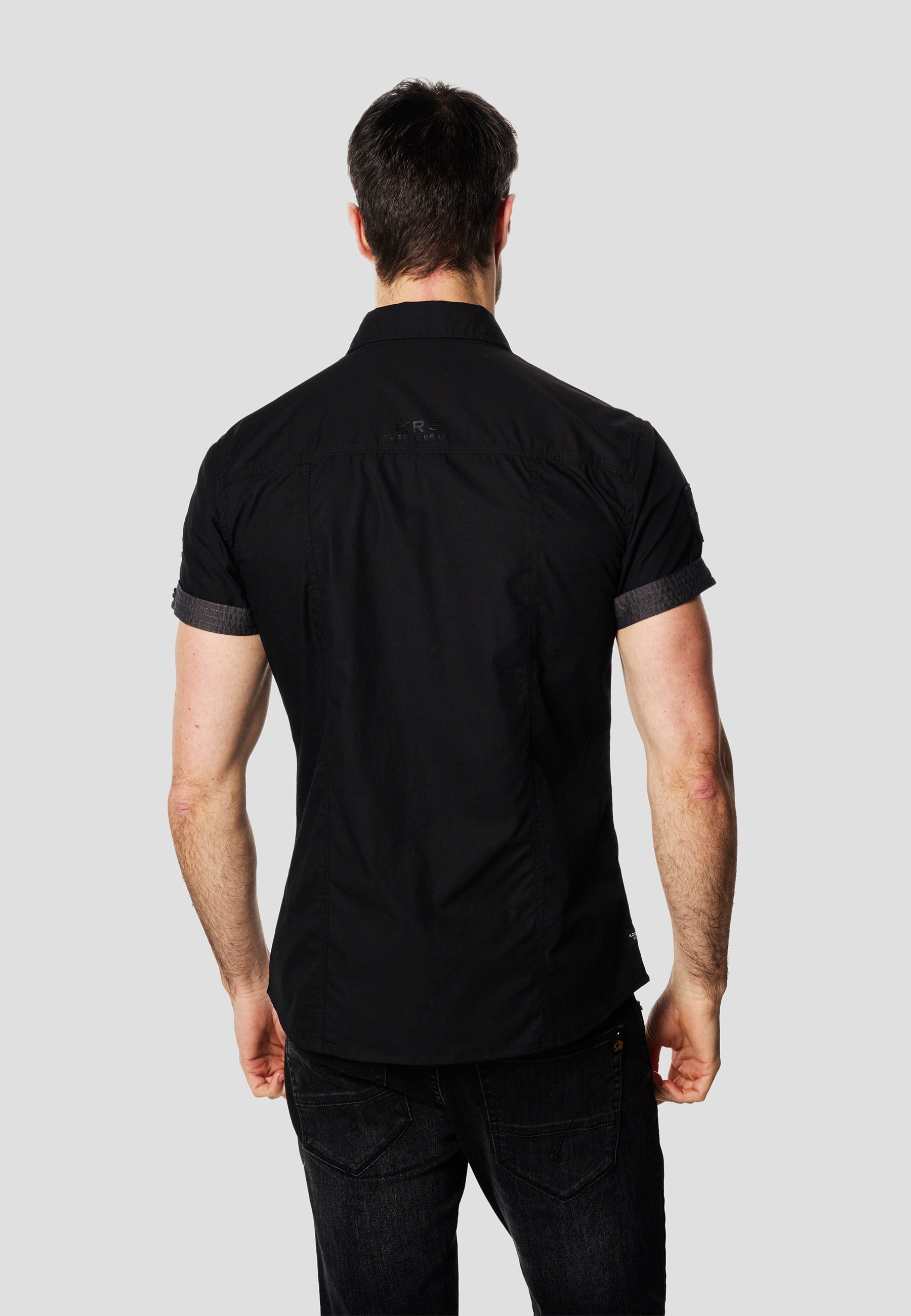 Camisa Manga Corta Multipockets Popelín Náutico Hombre – Koroshi 2611CC04