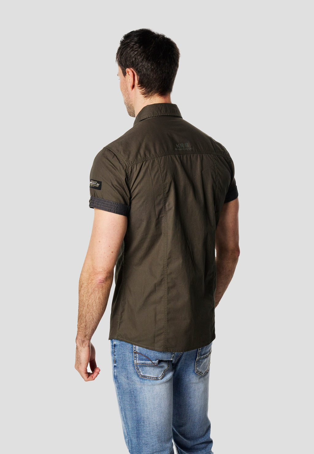 Camisa Manga Corta Multipockets Popelín Náutico Hombre – Koroshi 2611CC04