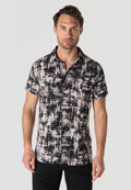 Camisa Hombre Manga Corta Viscosa Estampada – Koroshi 2611CC39