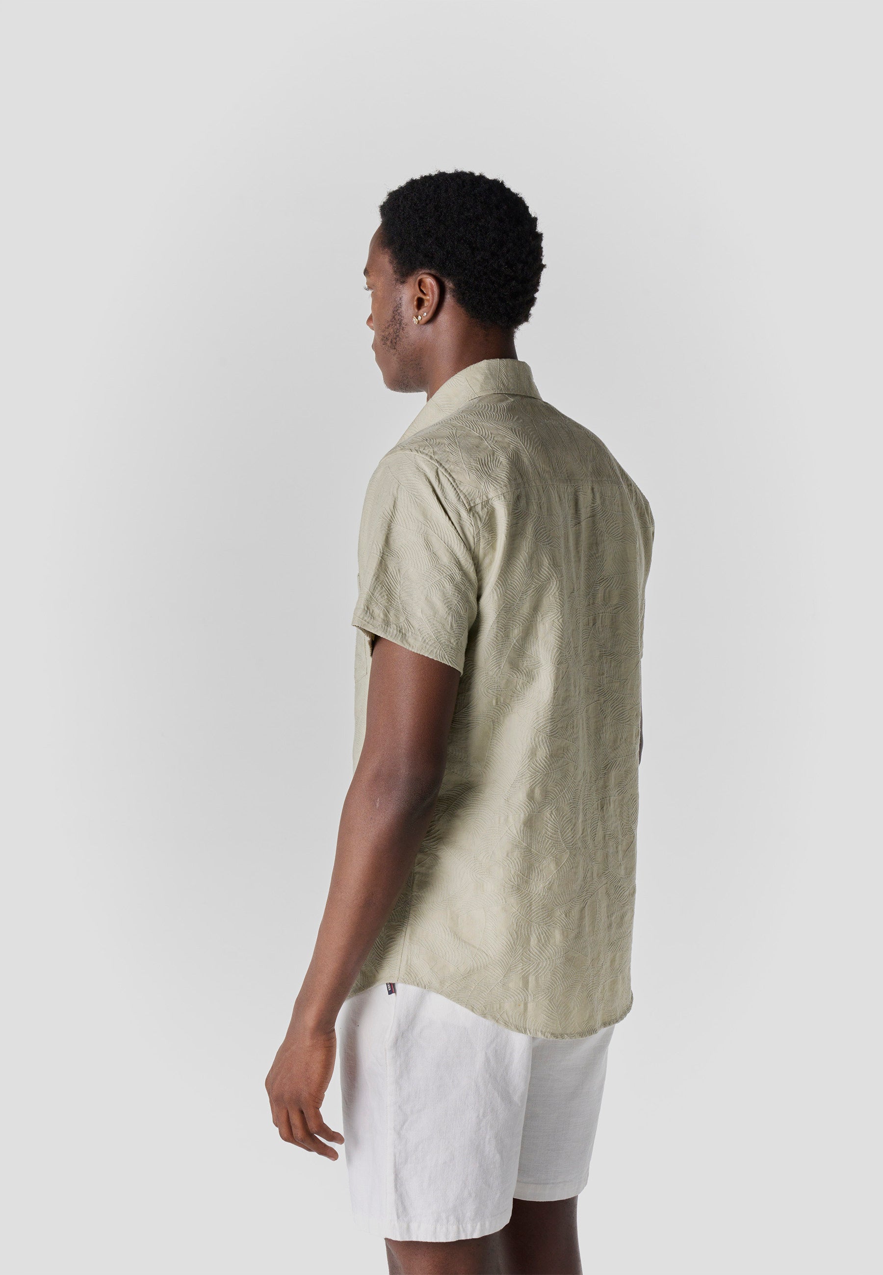 Camisa Hombre Manga Corta Casual Basic Bolsillo – Koroshi 2611CC64