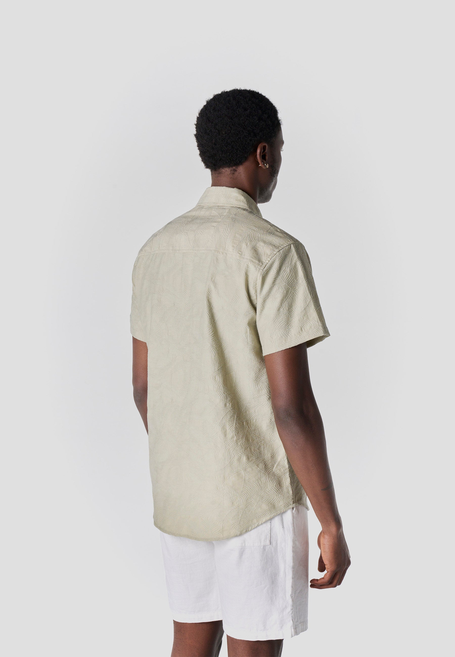 Camisa Hombre Manga Corta Casual Basic Bolsillo – Koroshi 2611CC64
