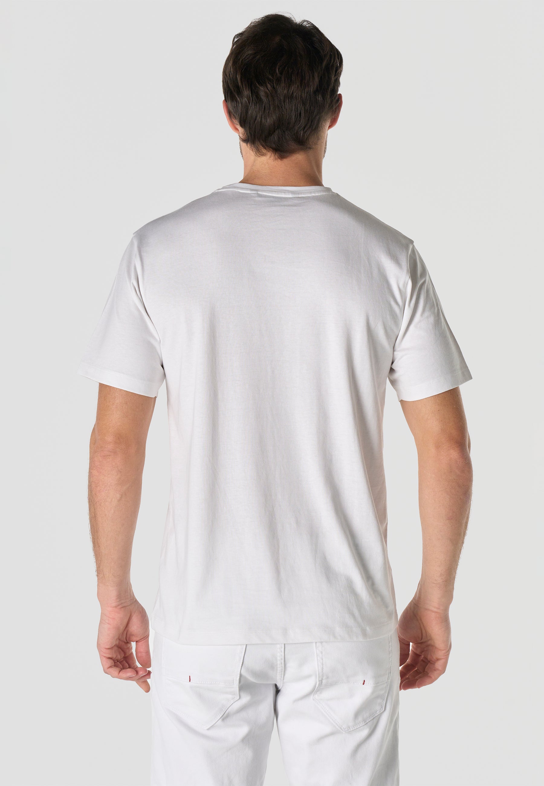 Pack 2 Camisetas Hombre Manga Corta Básicas 100% Algodón – Koroshi 2611MC00