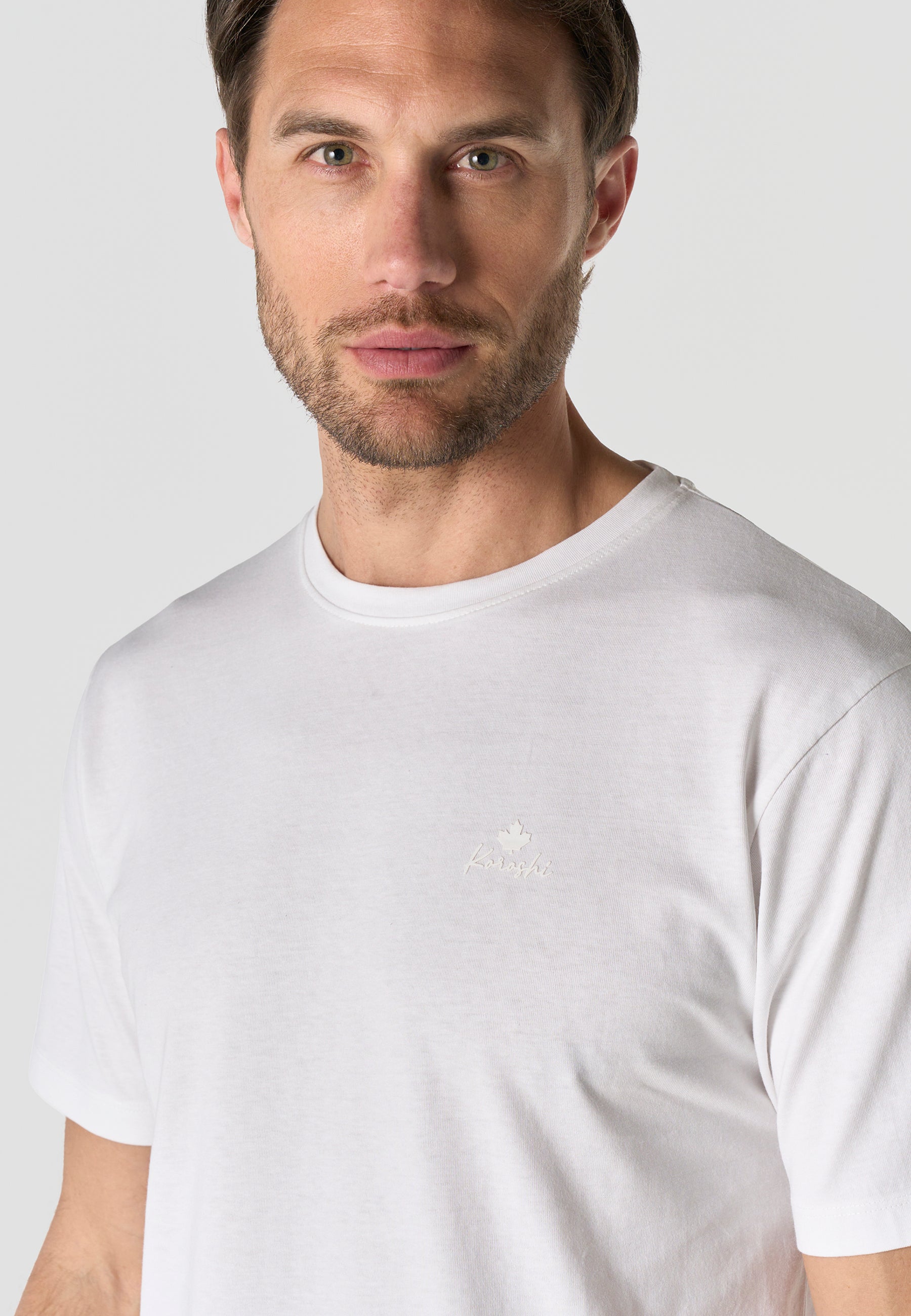 Pack 2 Camisetas Hombre Manga Corta Básicas 100% Algodón – Koroshi 2611MC00
