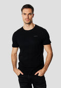 Camiseta Hombre Manga Corta Texturizada Cuello Redondo Algodón – Koroshi 2611MC61