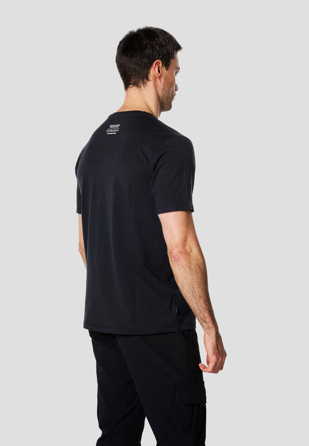 Camiseta Hombre Manga Corta Estampado Surf Calaveras Índigo – Koroshi
