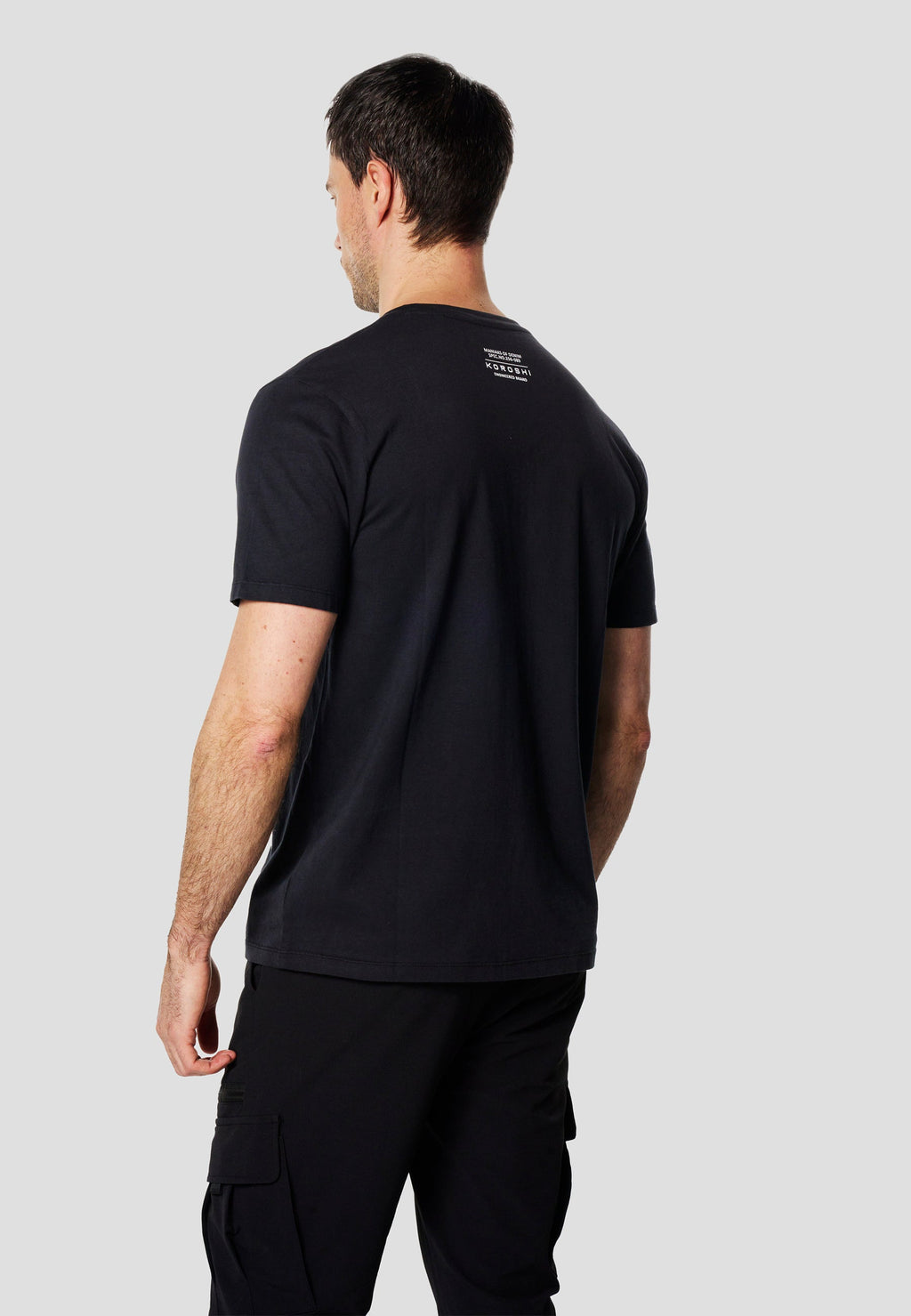 Camiseta Hombre Manga Corta Estampado Surf Calaveras Índigo – Koroshi
