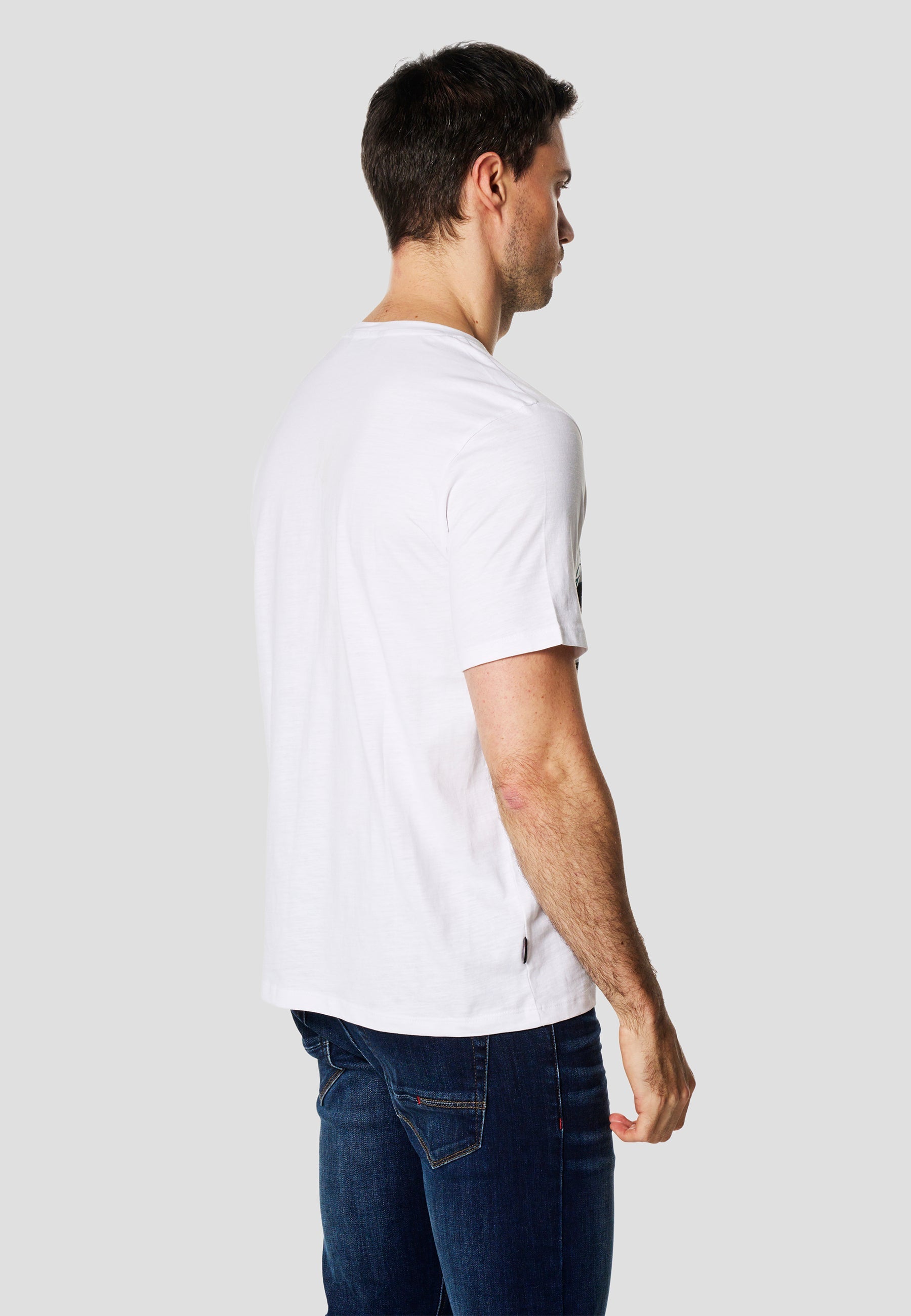 Camiseta Hombre Manga Corta Estampado Racing Japón Crudo – Koroshi