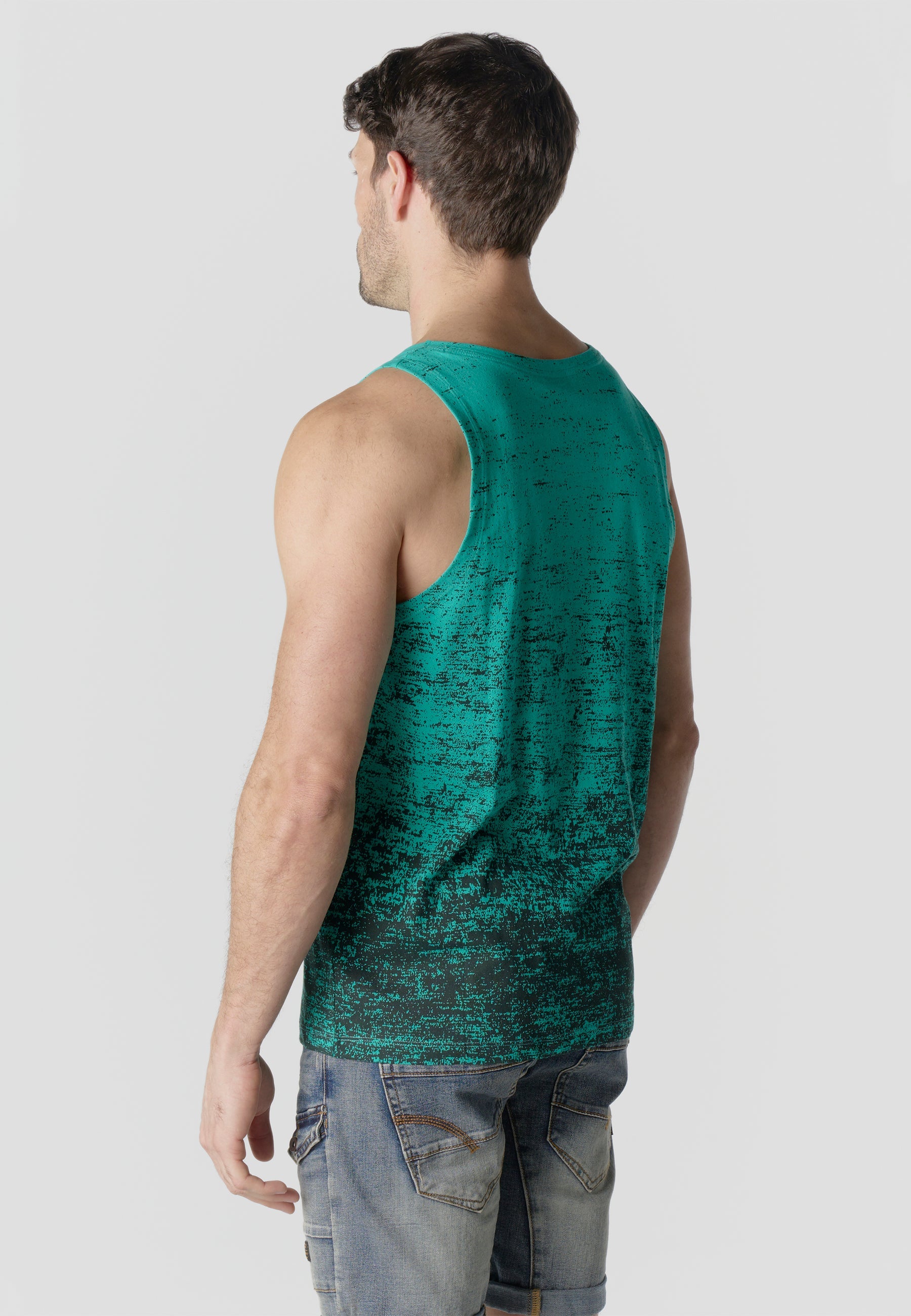 Camiseta Tirantes Hombre Estampado All Over – Koroshi 2611MS02