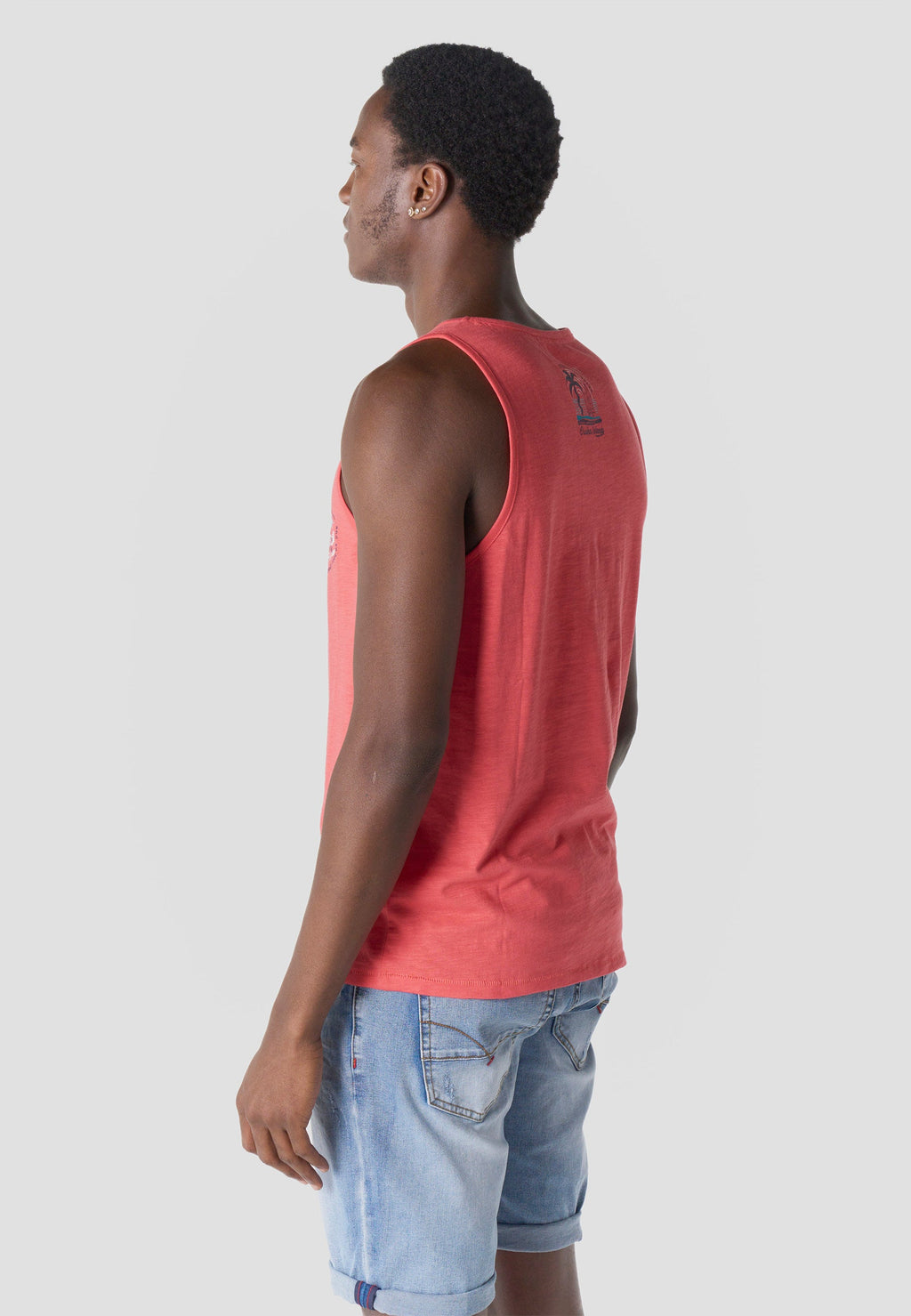 Camiseta Tirantes Hombre Estampado Surf – Koroshi 2611MS08