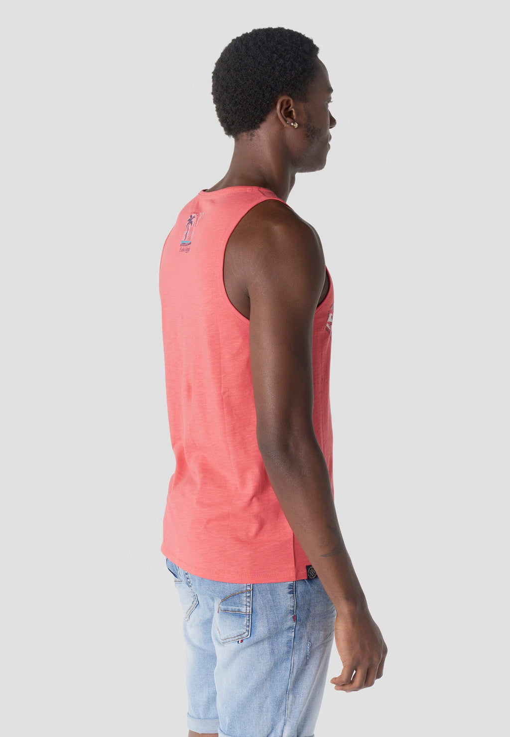 Camiseta Tirantes Hombre Estampado Surf – Koroshi 2611MS08
