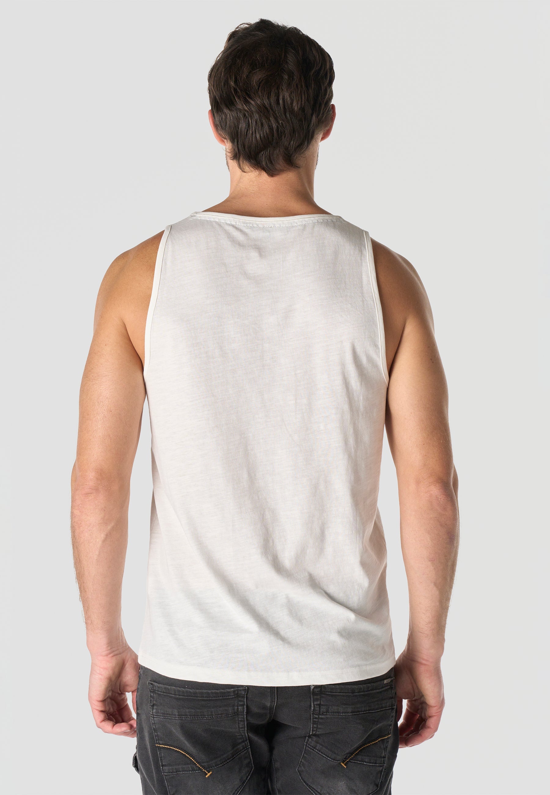 Camiseta Tirantes Hombre Estampado Calavera – Koroshi 2611MS19