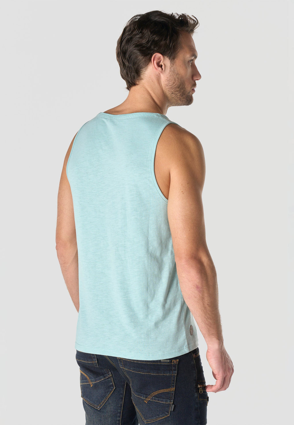 Camiseta Tirantes Hombre Estampado Calavera – Koroshi 2611MS19