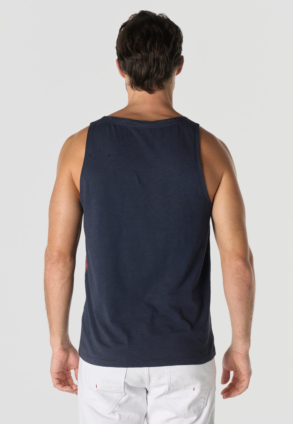 Camiseta Tirantes Hombre Estampado Tropical – Koroshi 2611MS35