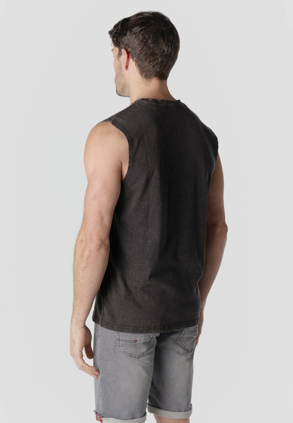 Camiseta Boxing Hombre Estampado Calavera – Koroshi Negra