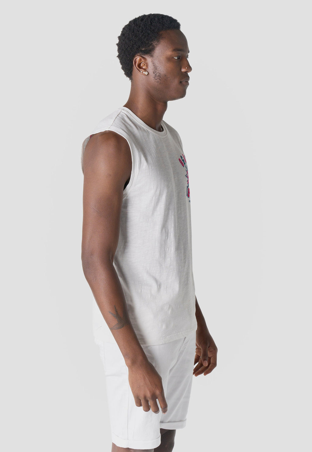 Camiseta Boxing Hombre Estampado Surf – Koroshi Blanca
