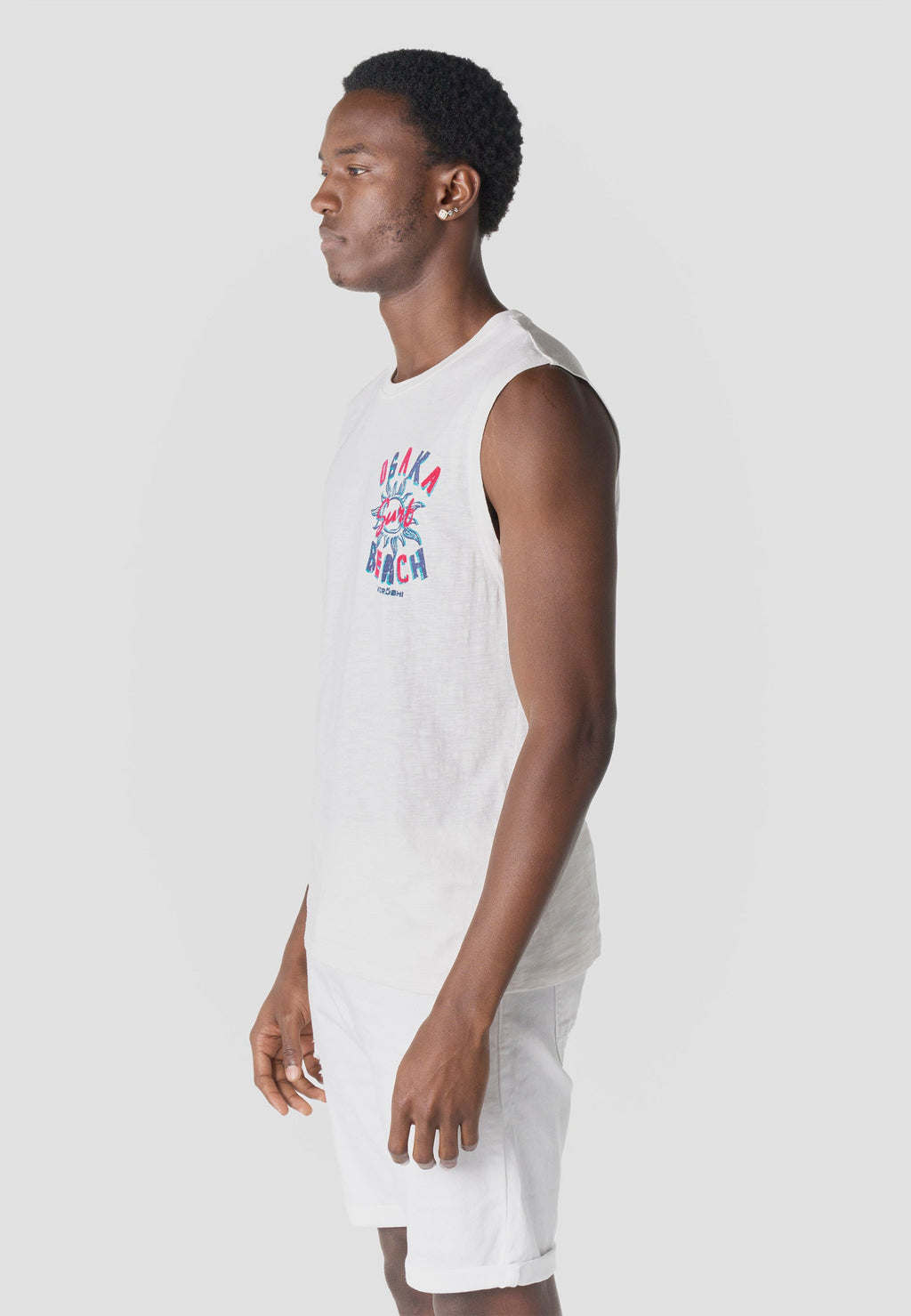 Camiseta Boxing Hombre Estampado Surf – Koroshi Blanca