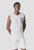 Camiseta Boxing Hombre Estampado Surf – Koroshi Blanca
