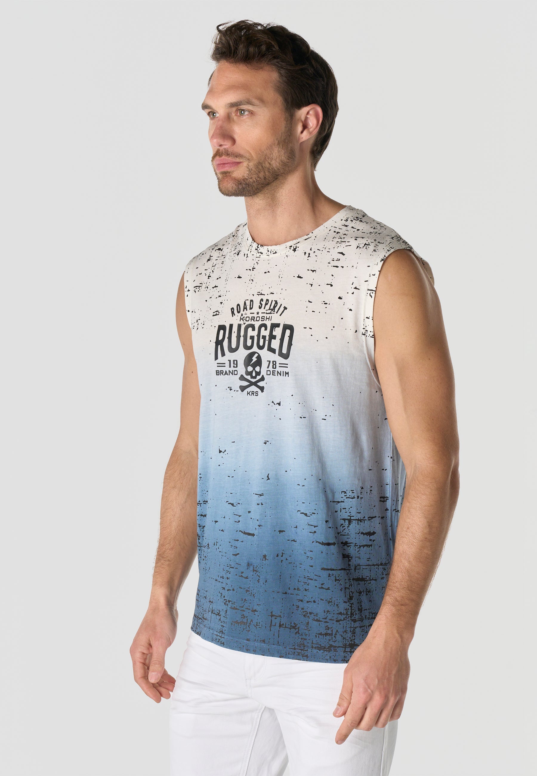 Camiseta Boxing Hombre Estampado All Over – Koroshi 2611MS47
