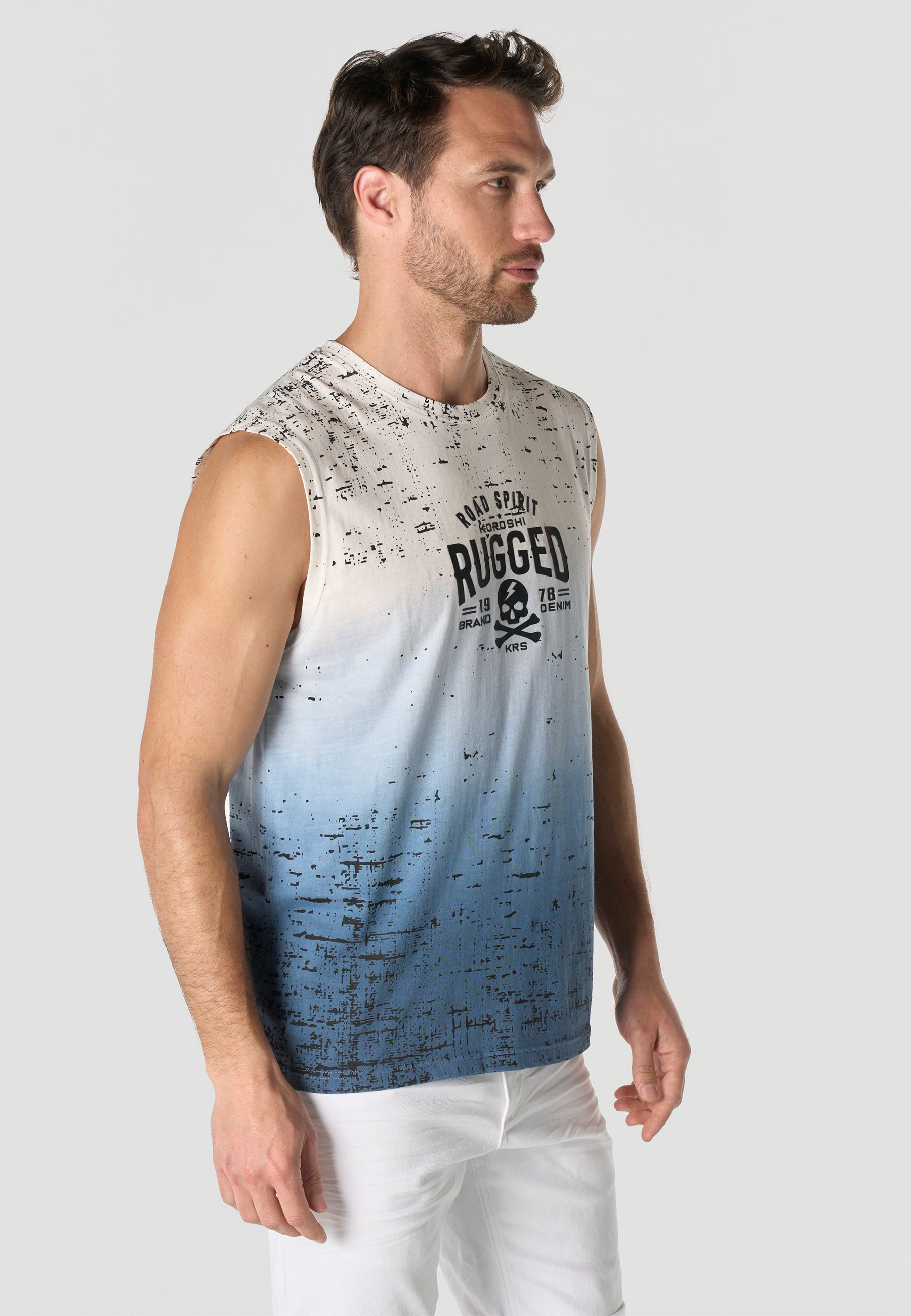 Camiseta Boxing Hombre Estampado All Over – Koroshi 2611MS47