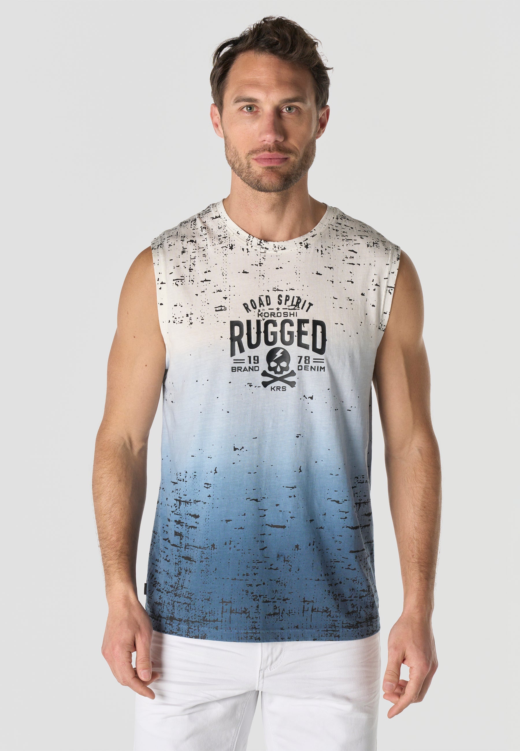 Camiseta Boxing Hombre Estampado All Over – Koroshi 2611MS47