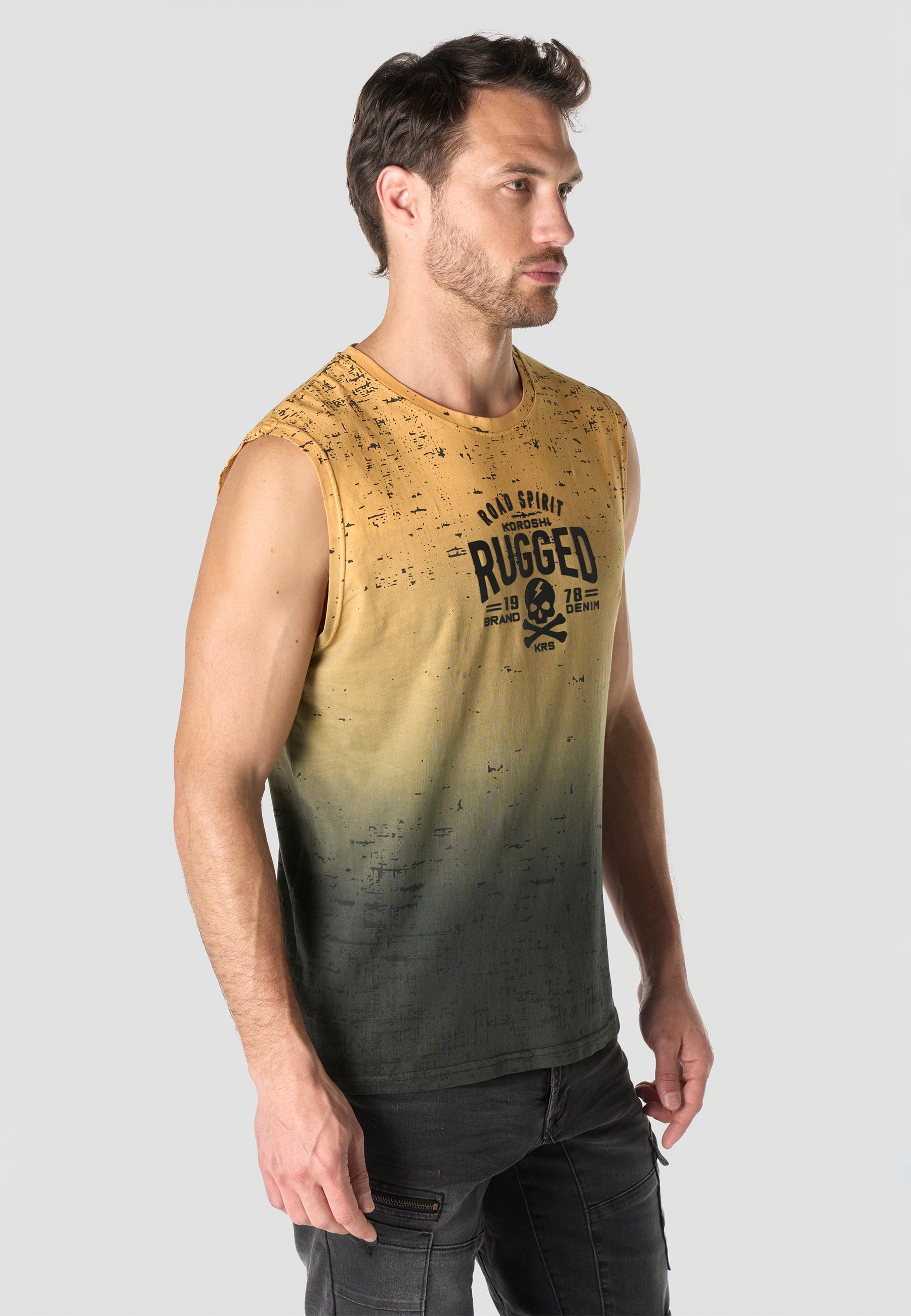Camiseta Boxing Hombre Estampado All Over – Koroshi 2611MS47