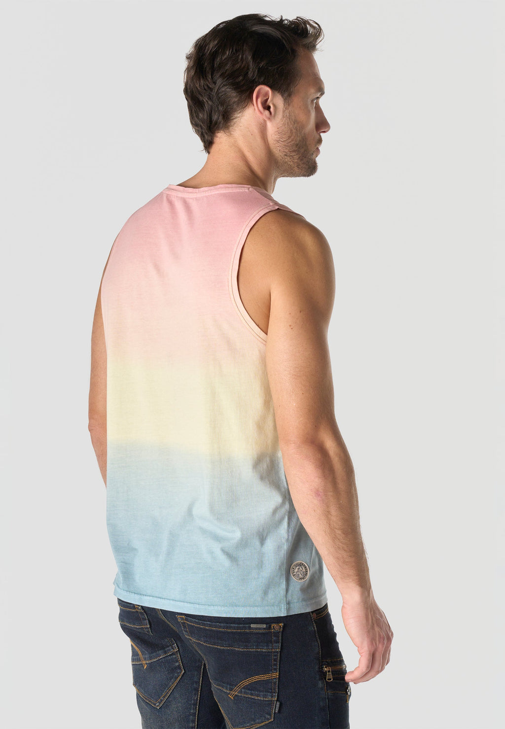 Camiseta Tirantes Hombre Estampado Surf – Koroshi Multicolor
