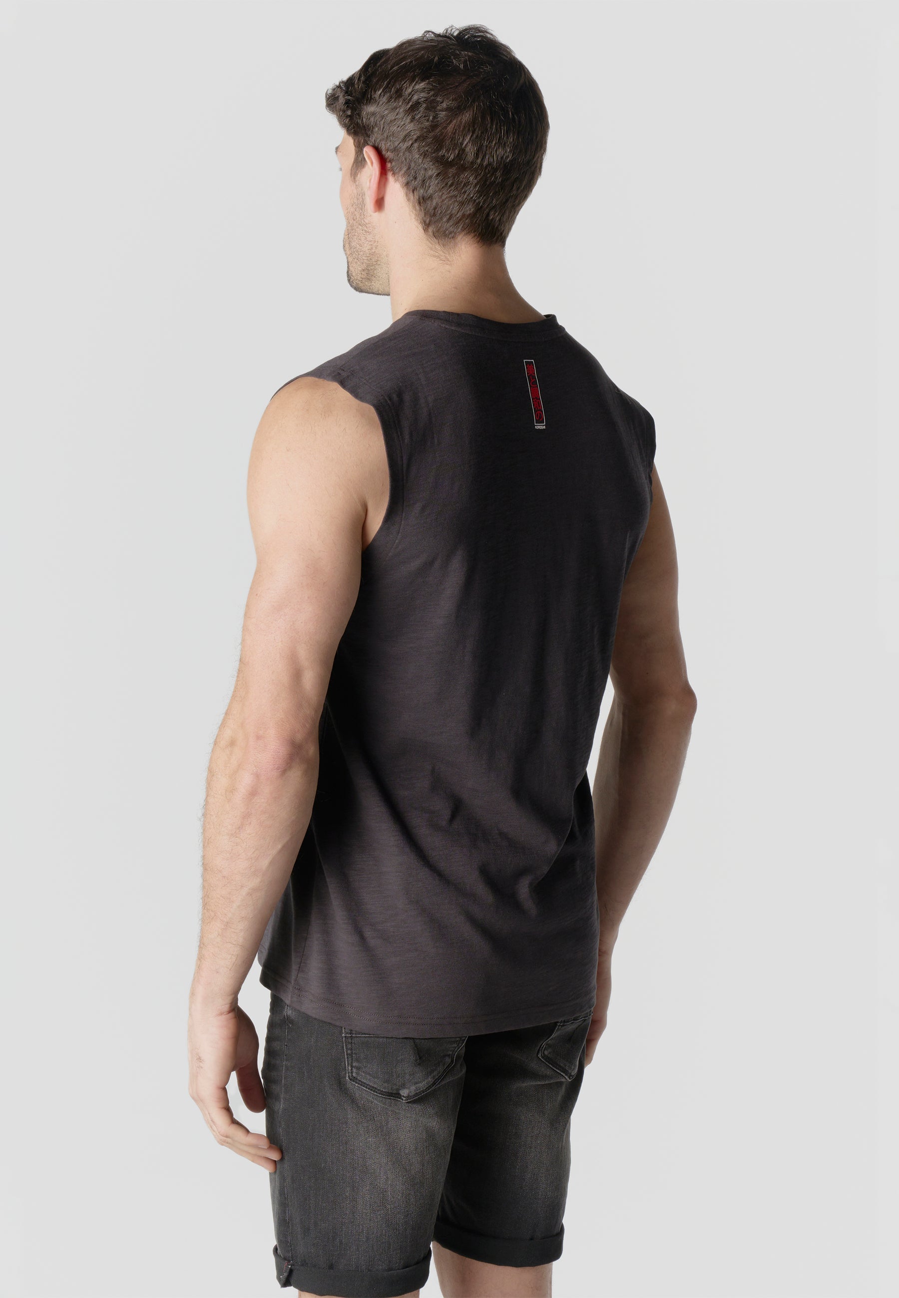 Camiseta Boxing Hombre Estampado Ola Japonesa – Koroshi Negra