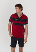 Polo Hombre Manga Corta Piqué Rayas Náutico – Koroshi 2611PC21