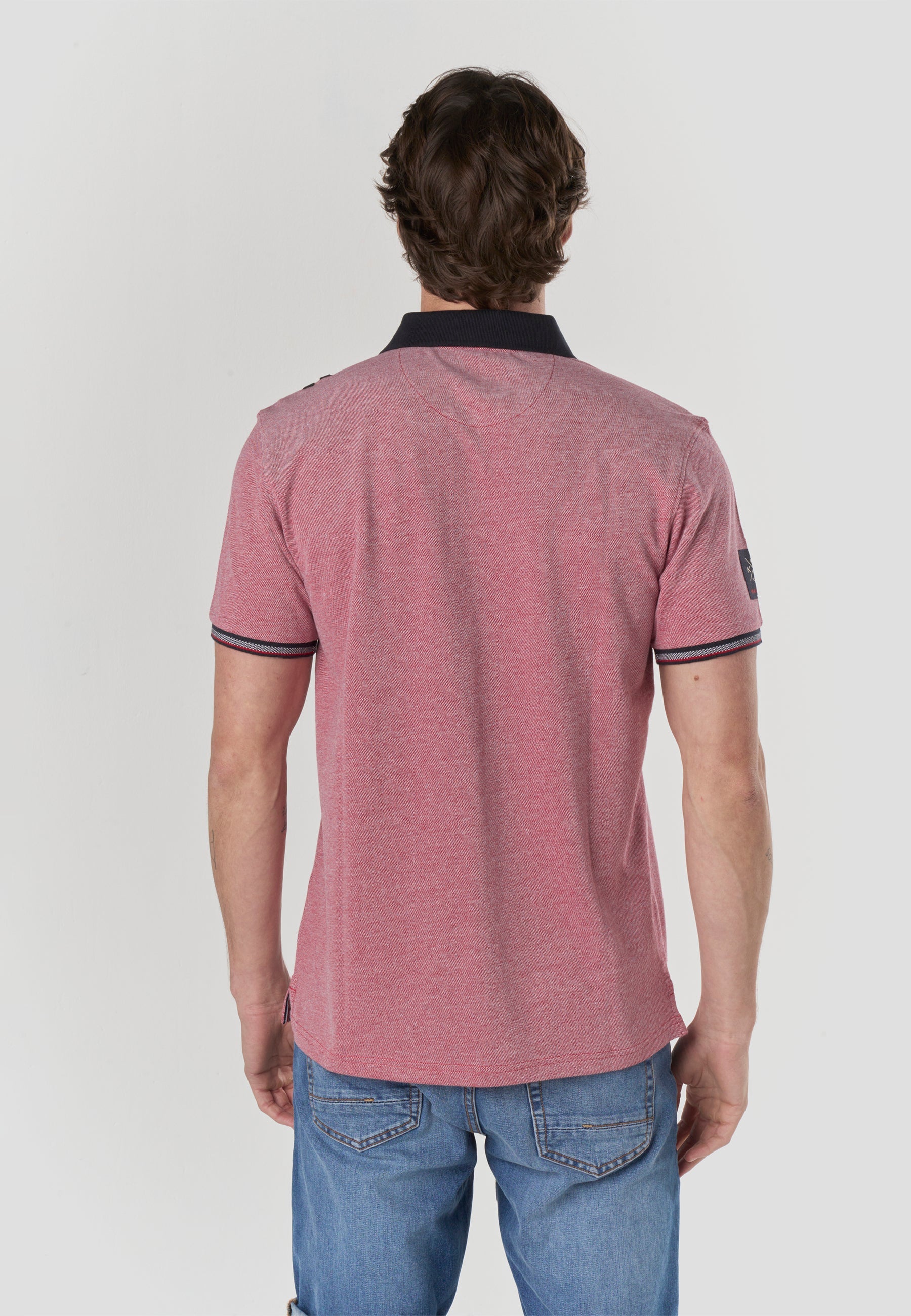 Polo Hombre Manga Corta Náutico Bordado Algodón – Koroshi 2611PC22