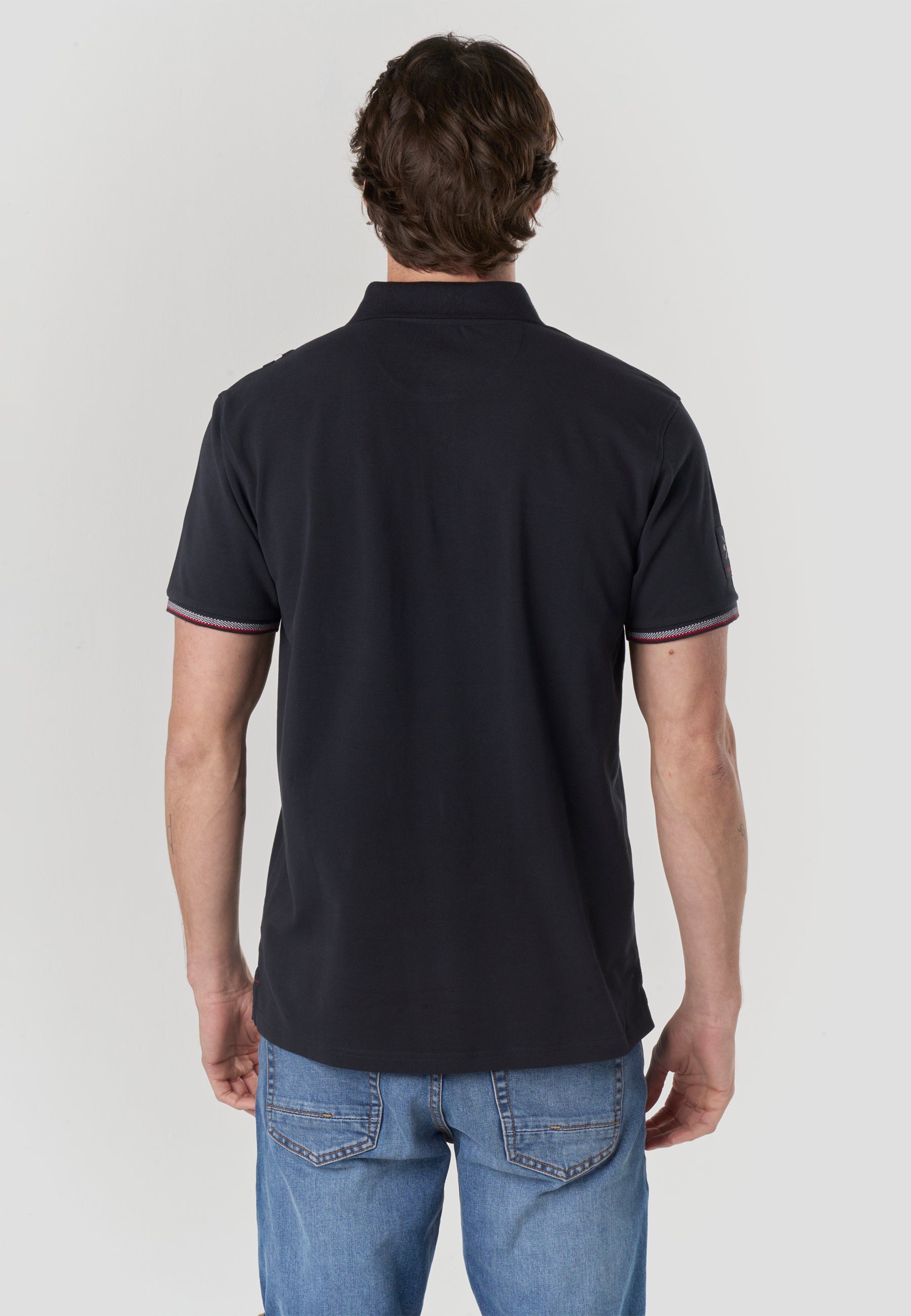 Polo Hombre Manga Corta Náutico Bordado Algodón – Koroshi 2611PC22