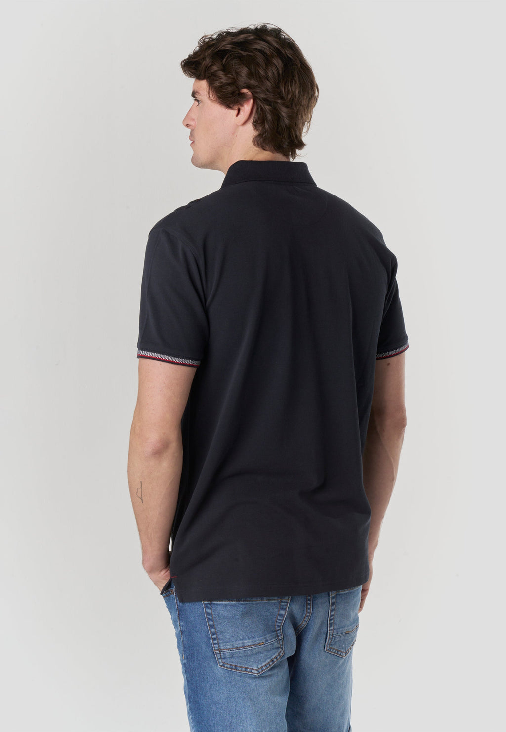 Polo Hombre Manga Corta Náutico Bordado Algodón – Koroshi 2611PC22