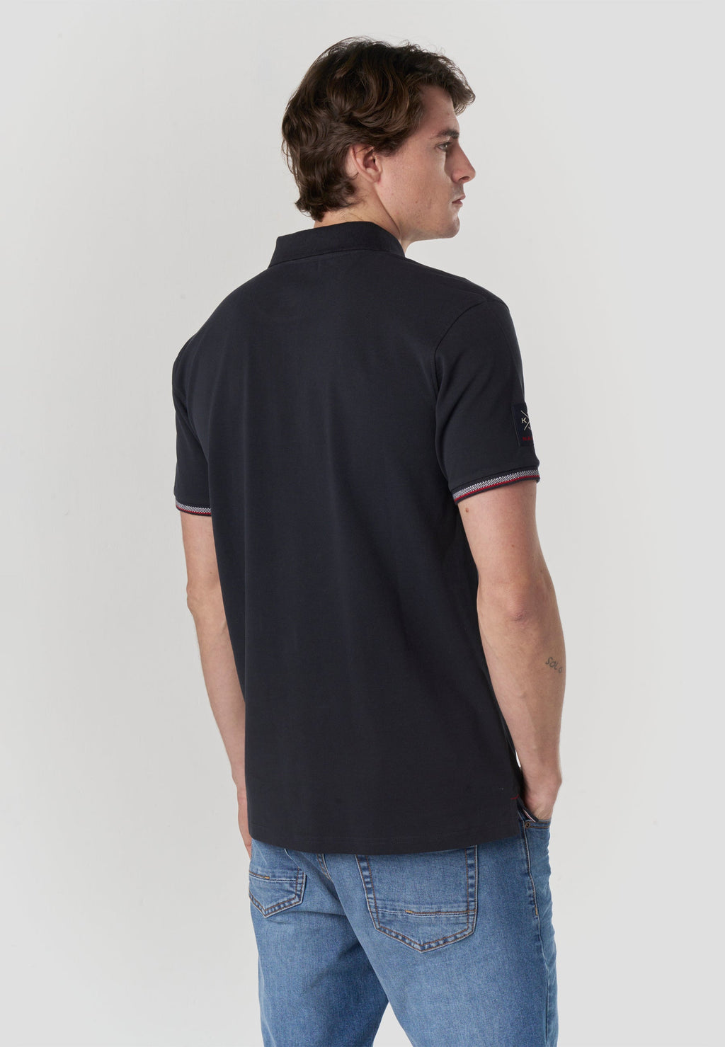 Polo Hombre Manga Corta Náutico Bordado Algodón – Koroshi 2611PC22