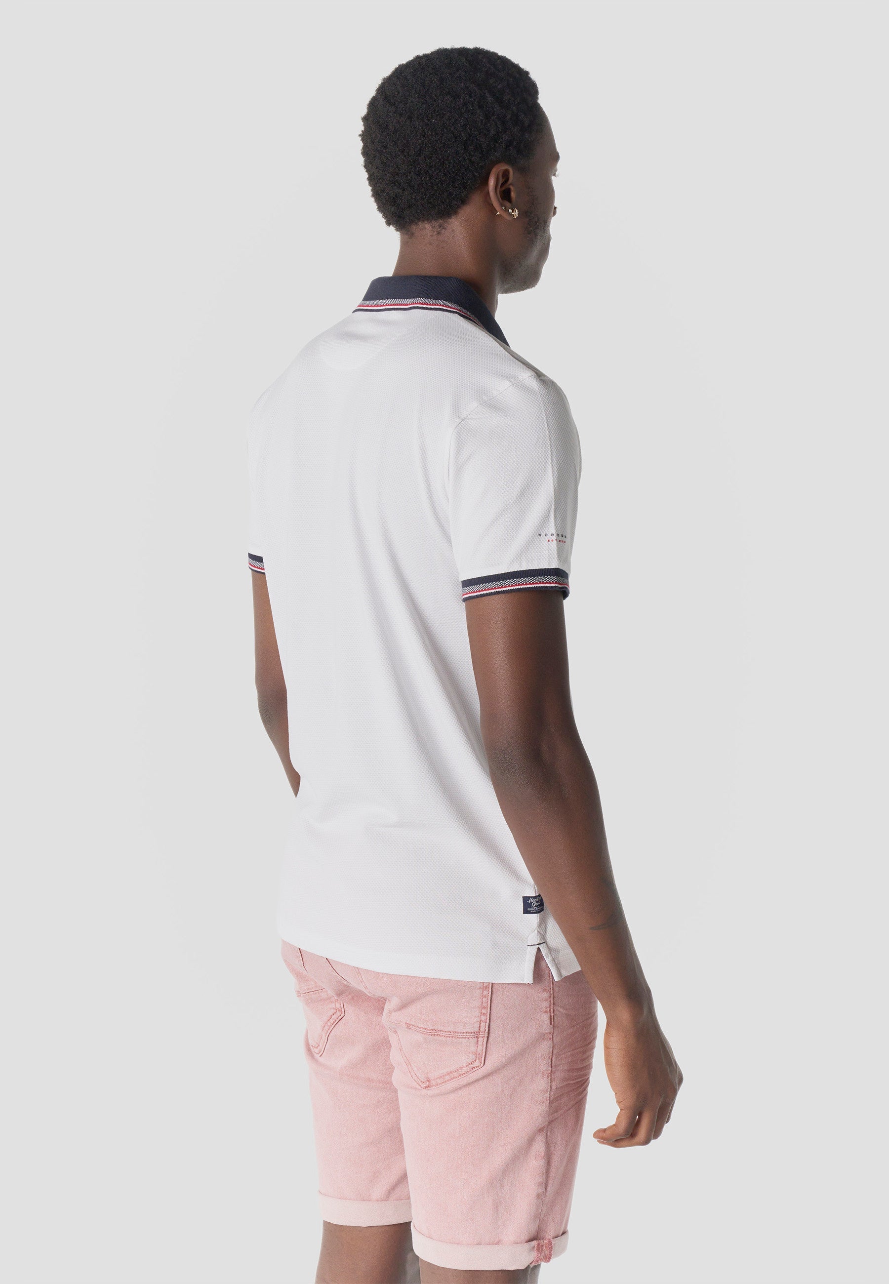 Polo Hombre Manga Corta Náutico Algodón – Koroshi 2611PC26