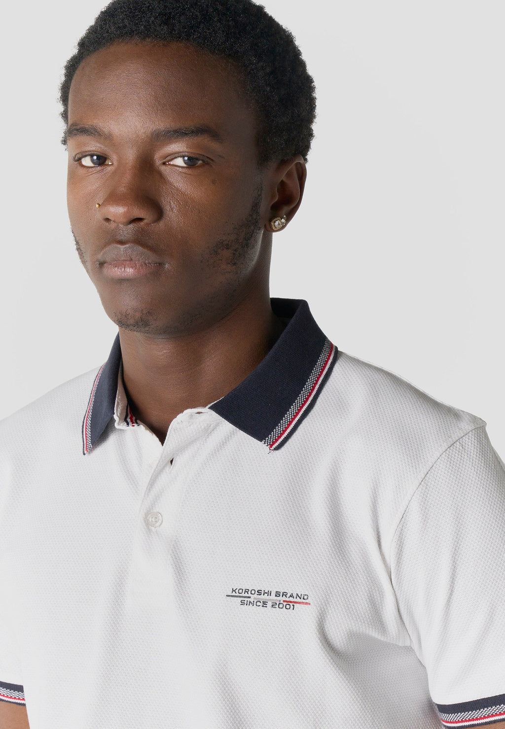 Polo Hombre Manga Corta Náutico Algodón – Koroshi 2611PC26